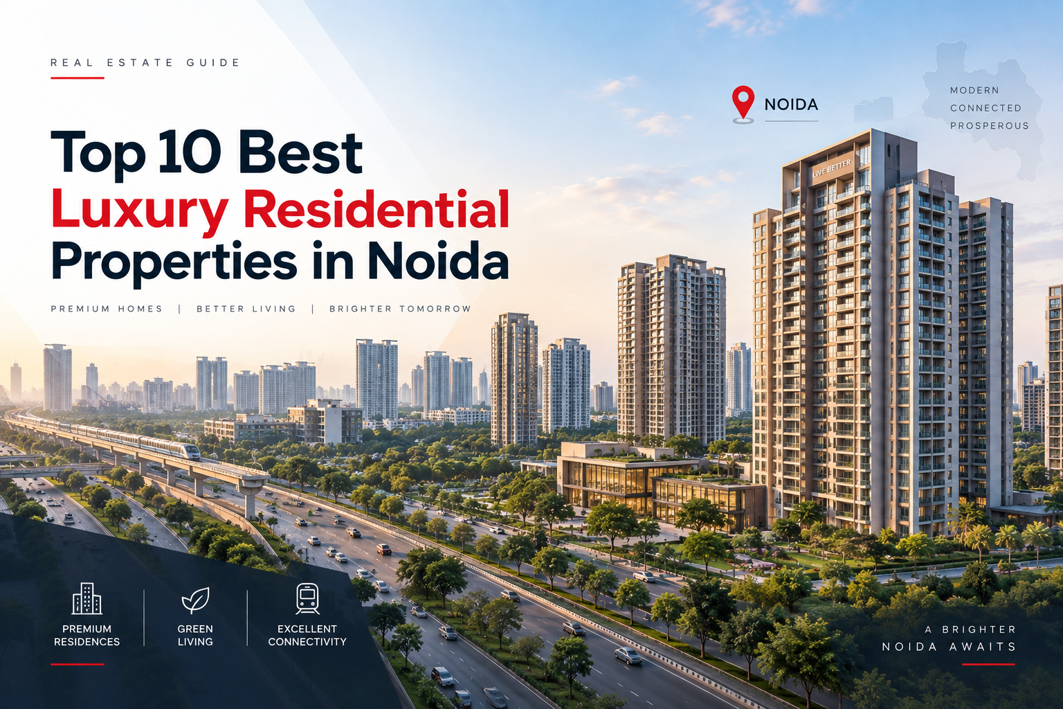 Top 10 Best Luxury Residential Properties in Noida
