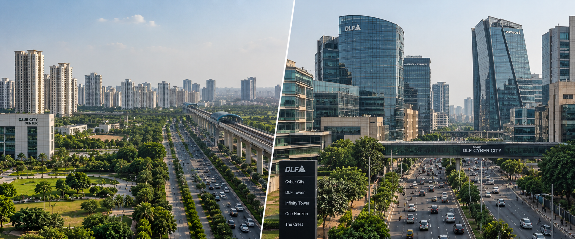 Noida vs. Gurgaon: Which is Better for Real Estate Investment?