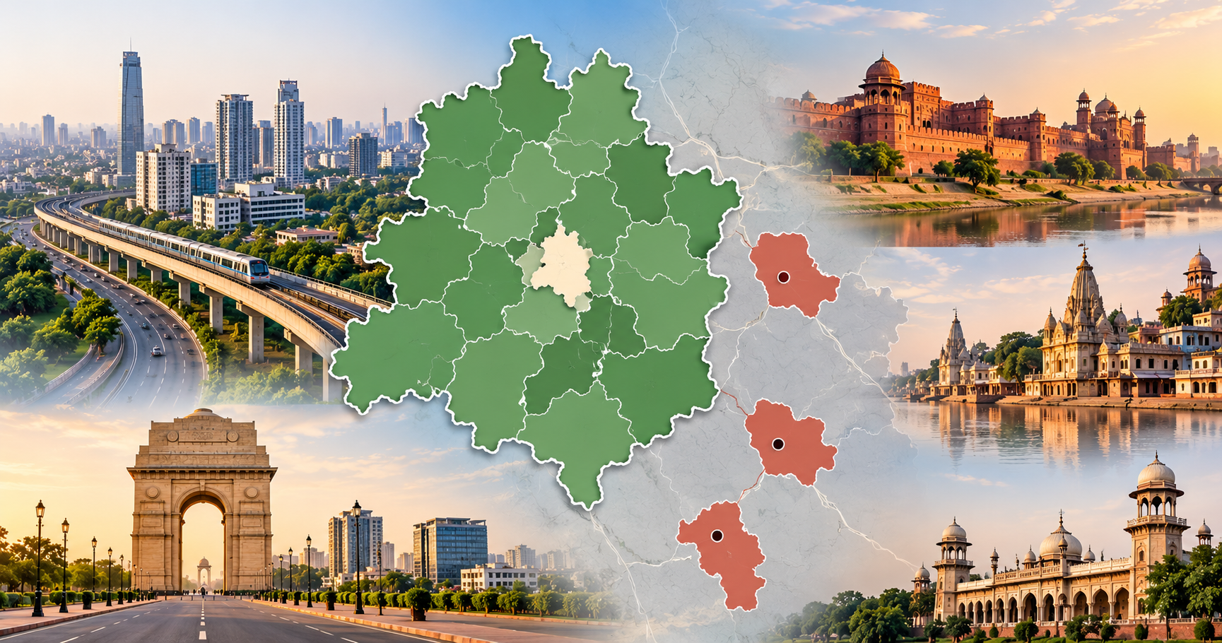 Is Aligarh, Agra or Mathura in NCR? Quick Answers for 25+ Cities
